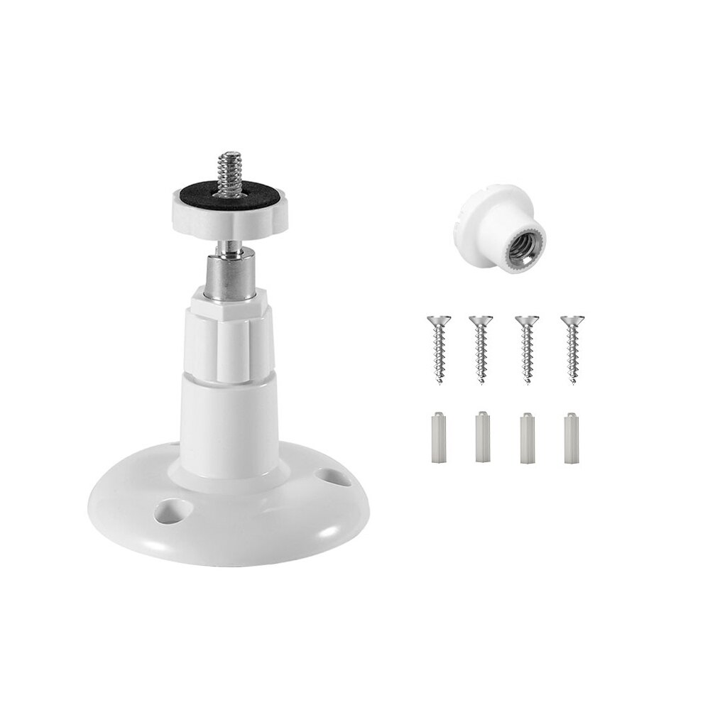 Mount Bracket for Blink XT Security Camera System Weatherproof 360 Degree Protective Adjustable Mount for Tree Roof Wall Ceiling: 1 Pack White