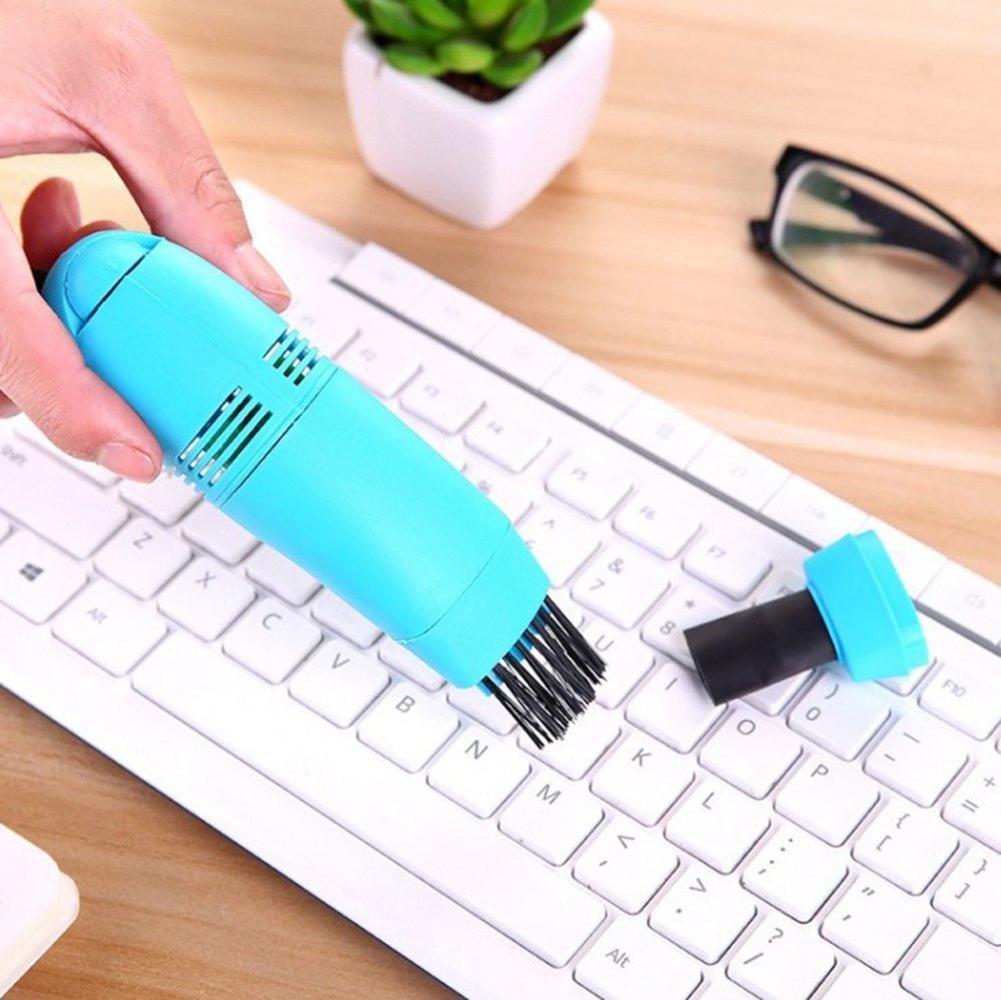 Computer Keyboard Vacuum USB Cleaner Vacuum Cleaner Mini Cleaner Clean Computer Laptop Brush Dust Cleaning Kit