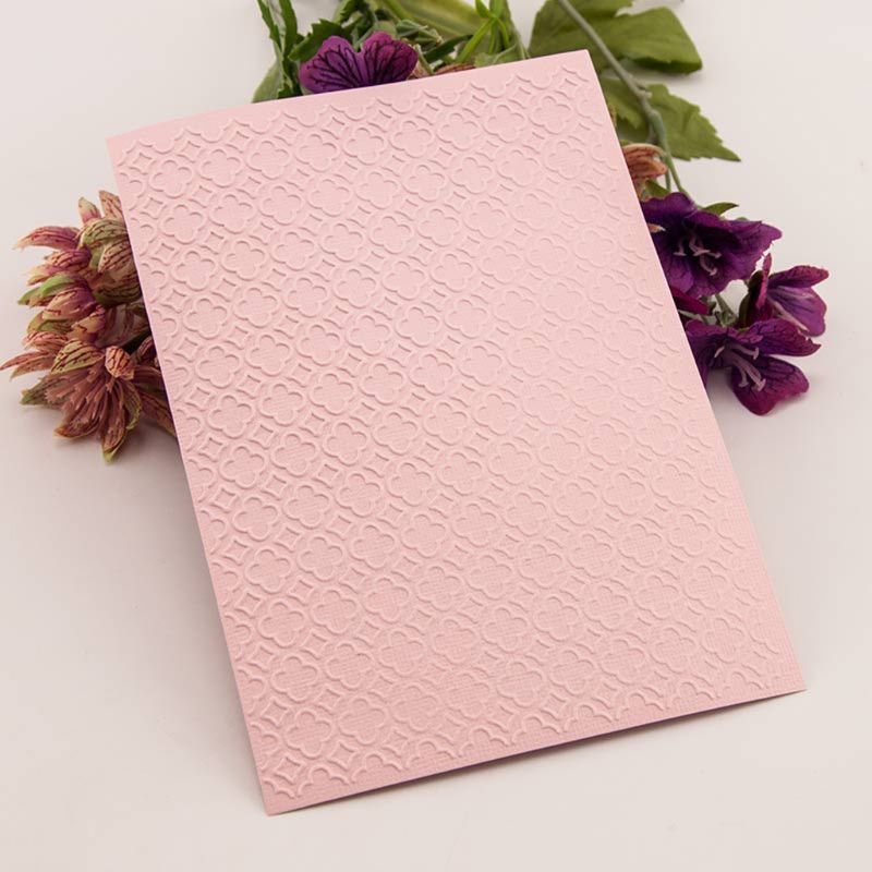 Plastic Embossing Folder Template DIY Scrapbook Photo Album Card Crafts 62KD