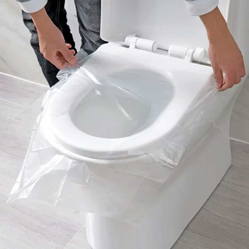 50Pcs Disposable Toilet Pad Clean And Hygienic Toilet Seat Cover For Public Restroom Travel