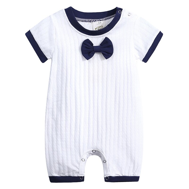 Newborn Baby Boy Girl Clothes 0 3 Month Summer Cotton Short Sleeve O-neck Infant Boys Romper Jumpsuit Toddler Baby Clothing