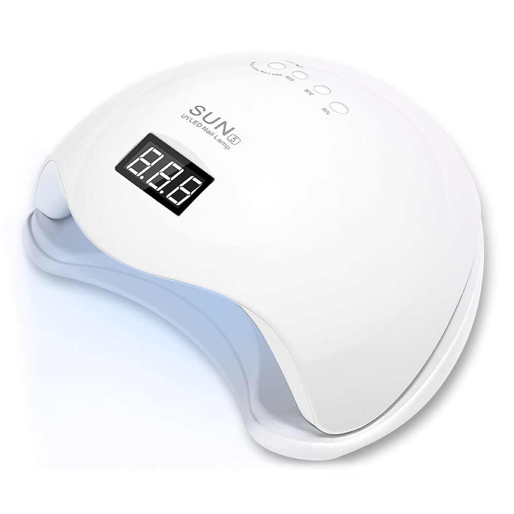 SUN 5 lámpara LED UV secado rápido secador de uñas 54W/48W lámpara de hielo secado Gel herramienta de manicura 24 cuentas LED para todo Gel