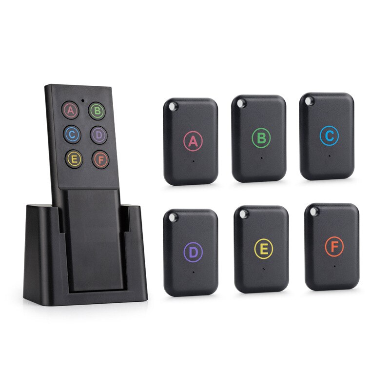 Mini localisateur de voiture multi-langue sans fil téléphone Mobile clé trouveur 6 en 1 localisateur clé Tracker sac à main animal de compagnie téléphone trouveur Anti-perte