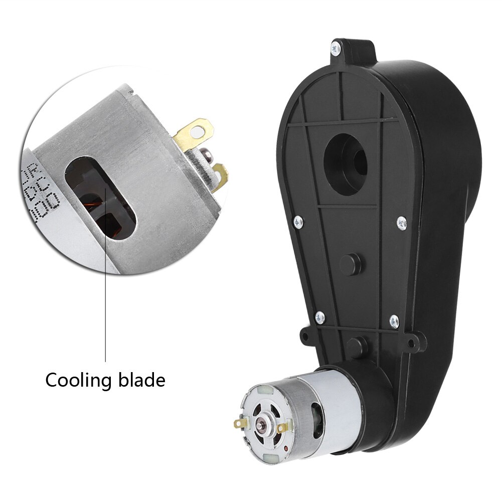 12v 30000 rpm legetøj elektrisk motor gearkasse til børnevogn  (12v 30000 rpm)