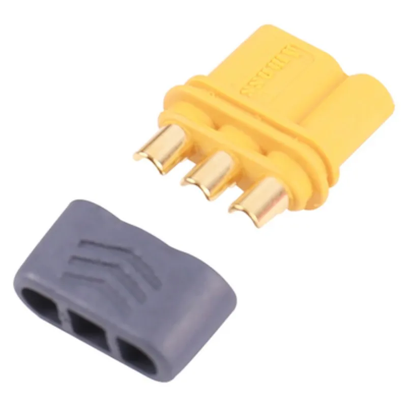 10 Uds Amass MR30 macho hembra enchufe de Motor CC conector de tres orificios