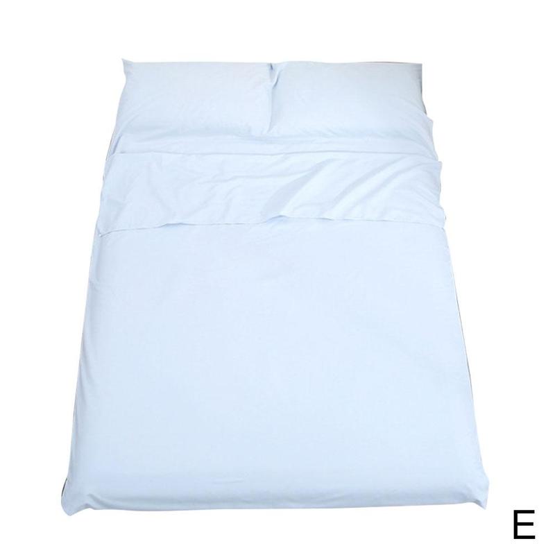 Ultra Light Sleeping Bag Double Stitches Portable Outdoor 75 Hotel * Sheet Travel Hiking Light Mattress 210cm Camping Q6F0: E