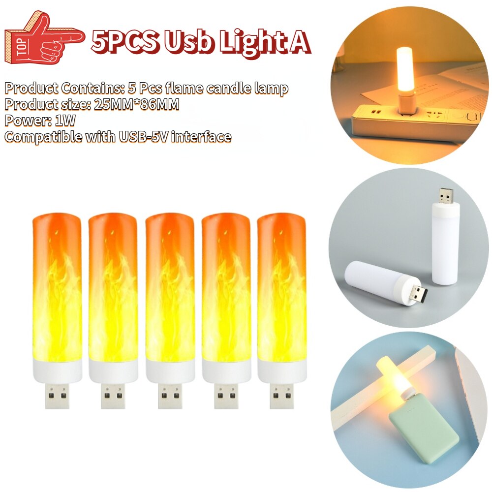 Usb Plug Lamp Computer Mobiele Power Opladen Mini Boek Lampen Led Oogbescherming Leeslamp Kleine Ronde Night Lights: A2