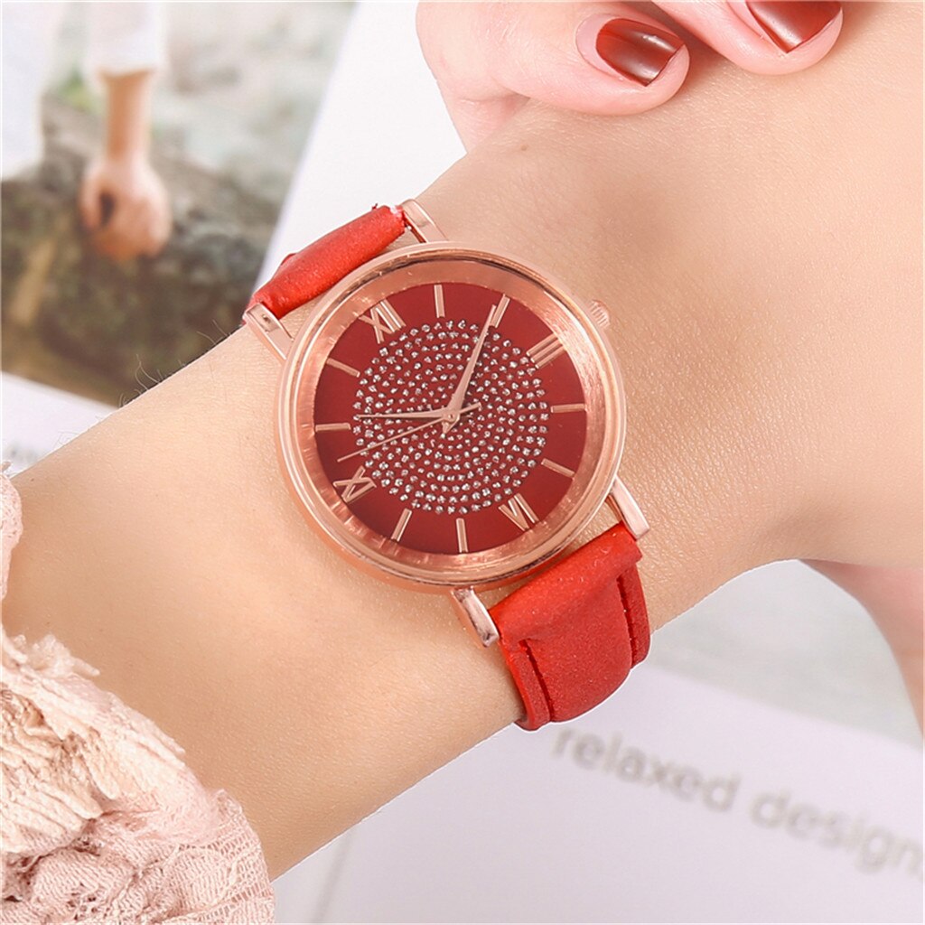 Luxe Horloges Quartz Horloge Roestvrij Staal Wijzerplaat Casual Bracele Horloge Rose Goud Waterdicht Dames Horloge Klok