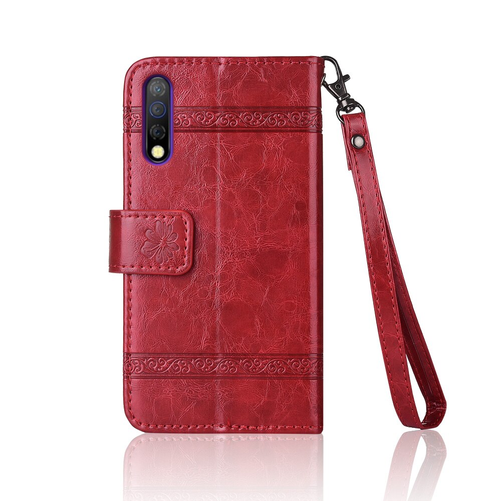 Flip Leather Case Voor Tecno Camon 12 12 Pro Fundas Gedrukt Bloem 100% Speciale portemonnee stand case met Riem