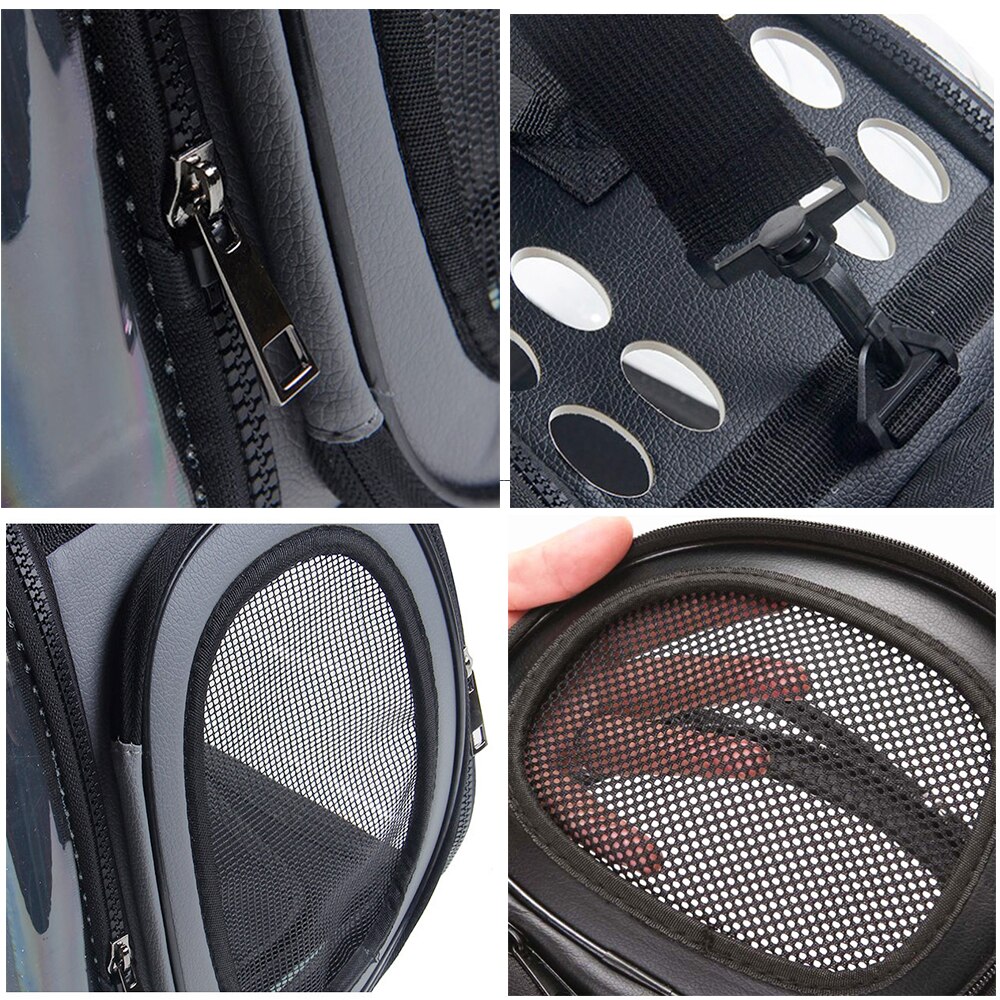 Transparent Travel Dog Carrier Pet Bags Puppy Cat Carrying Outdoor Bag Small Pet Portable Handbag Bag Soft Pet Accessories