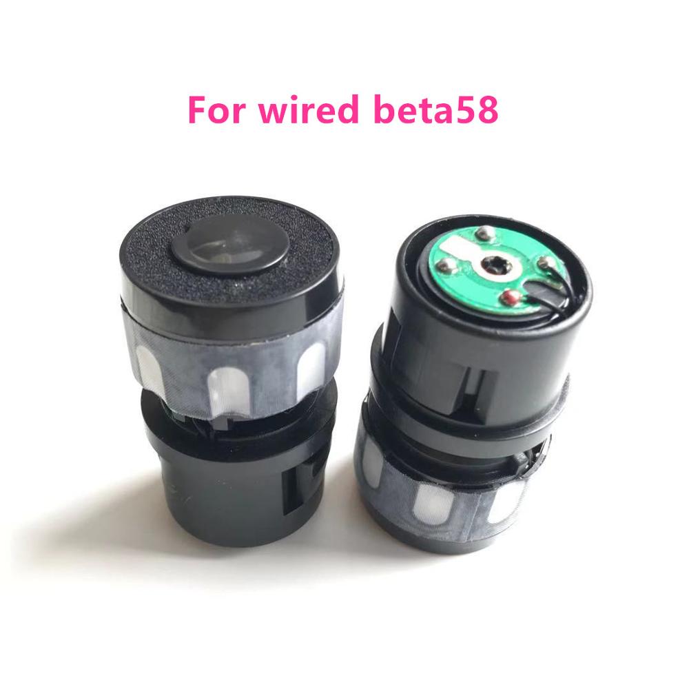 20PCS/lot Replacement Cartridge Microphone Fits for Shure BETA58 Wireless 58A 58 Mic: wired