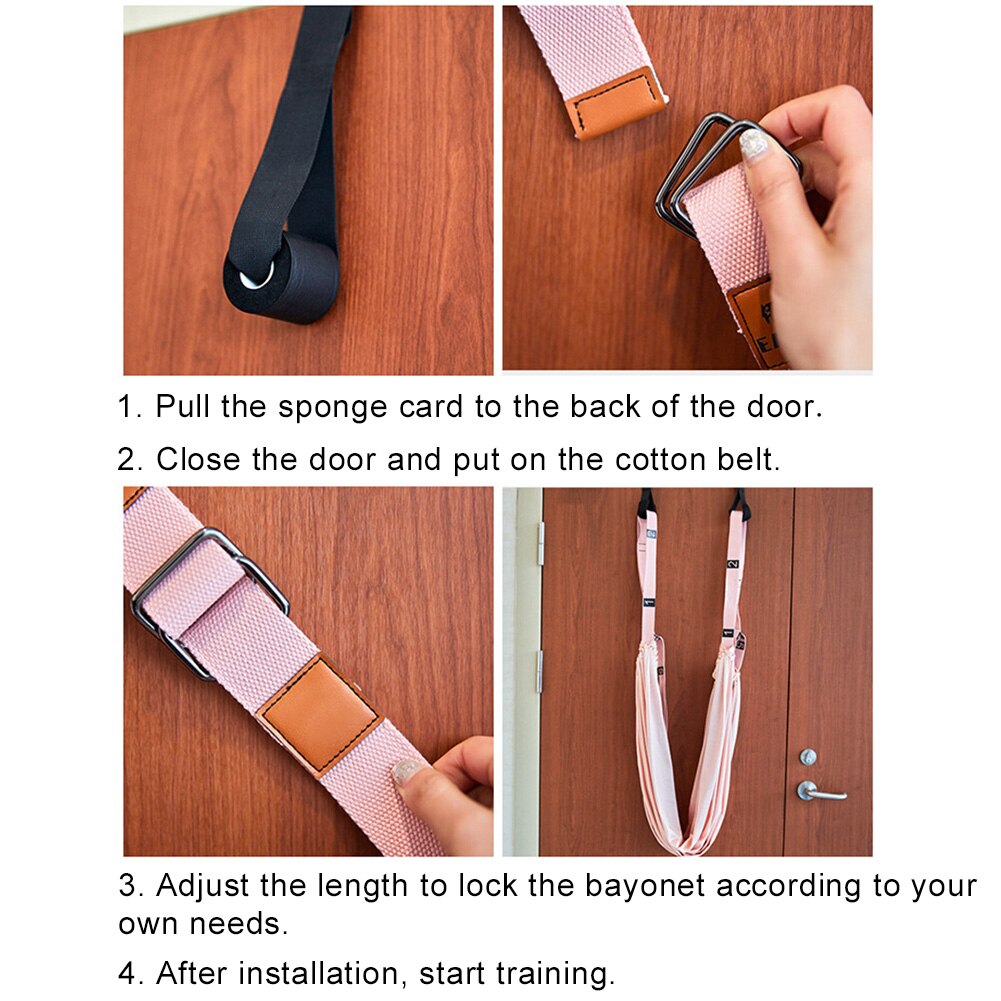 Flexible Gym Hanging Inversion Swing Aerial Yoga Hammock Stretcher Band Belt