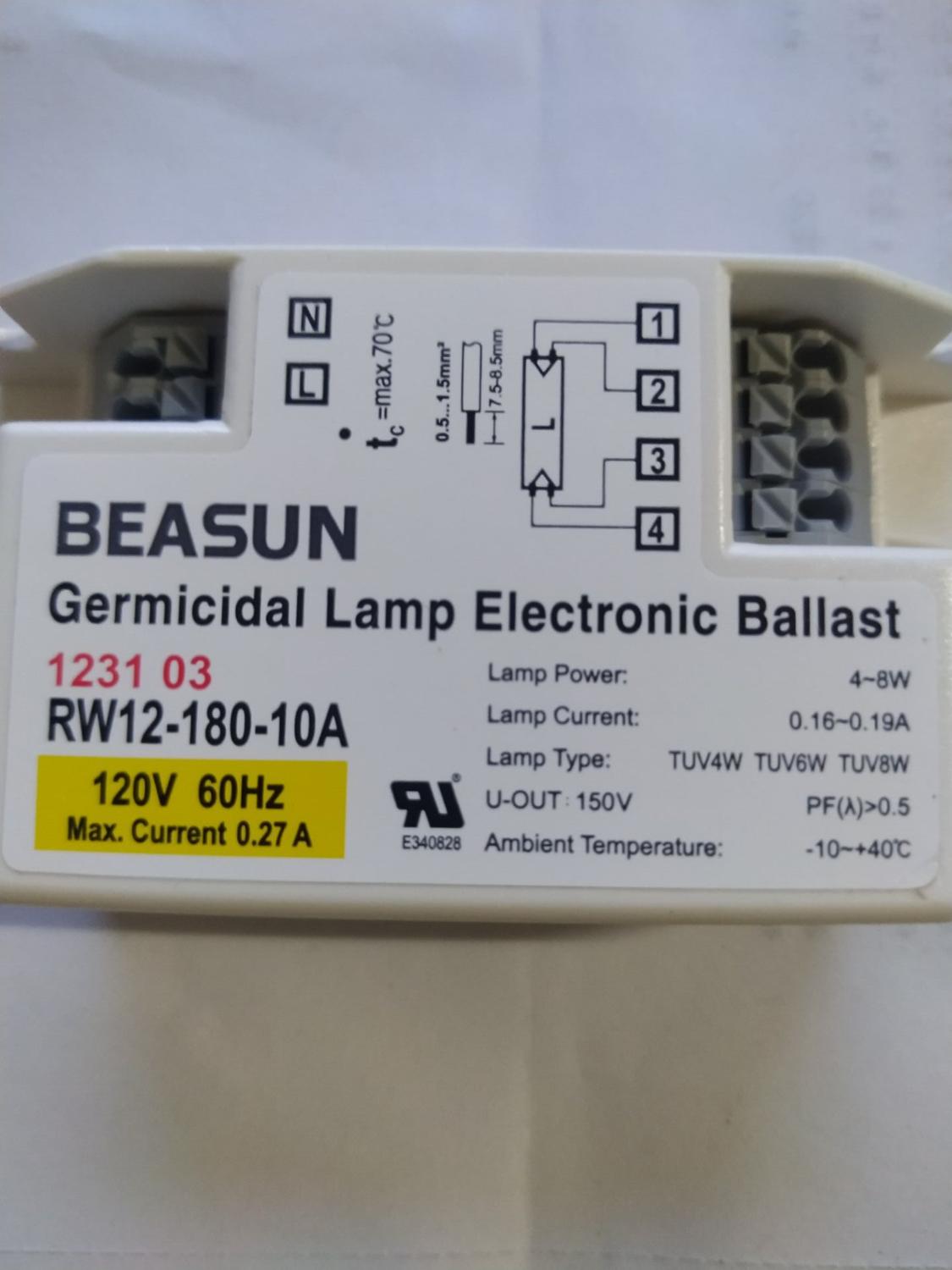 UV lampe evg 4-10W ist geeignet für doppel-beendet 4W 6W 8W 10W UV lampen