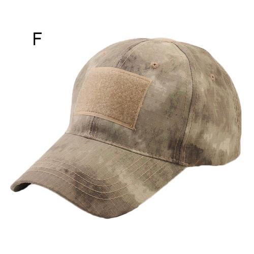 Men Cotton Camouflage Snake Baseball Cap Fishing Hat Anti Sun Outdoor Hunting Camouflage Jungle Hat Cycling Hiking Cap: F