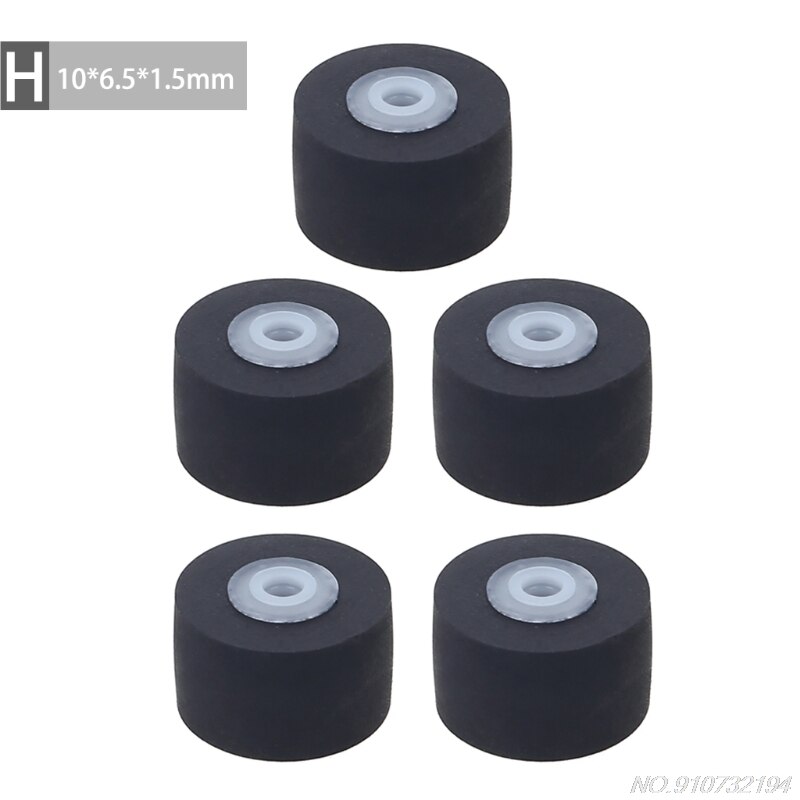 5pcs Card Seat Belt Pulley Tape Recorder Belt Pulley Wheel with axis for sony- player for Panasonic- sa-pm20 Stere D09 20: H