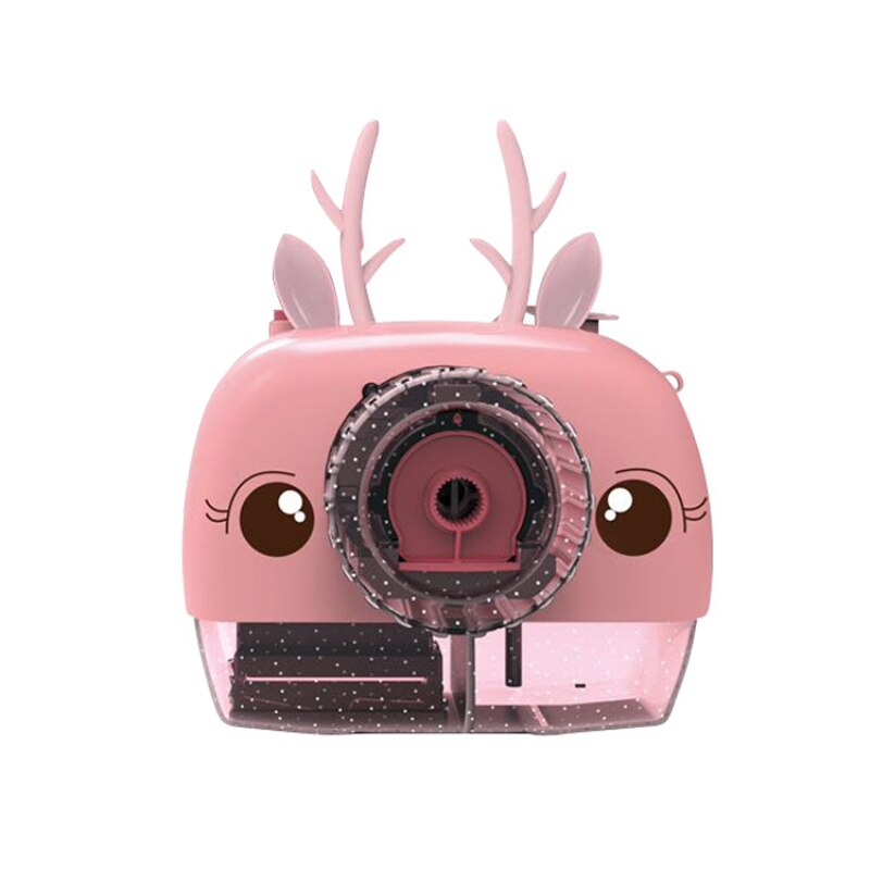 1pcs Bubble Camera Toy Fully Automatic Electric With Light Music Bubble Blower