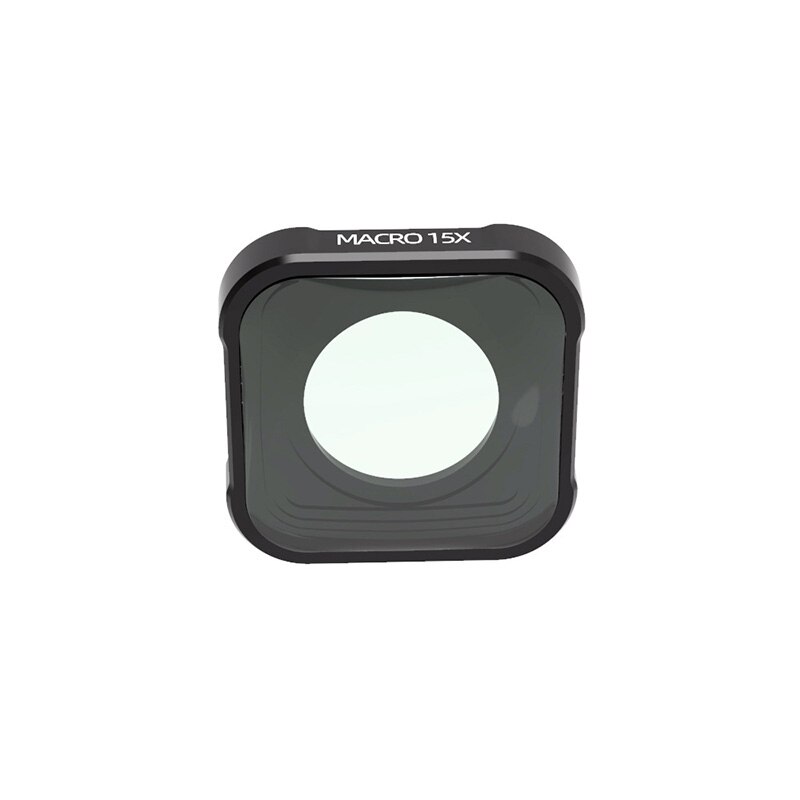 Filtro de lente ojo de pez gran angular y 15X filtros de lente Macro de primer plano cubierta protectora de repuesto para Cámara de Acción Gopro 10 9