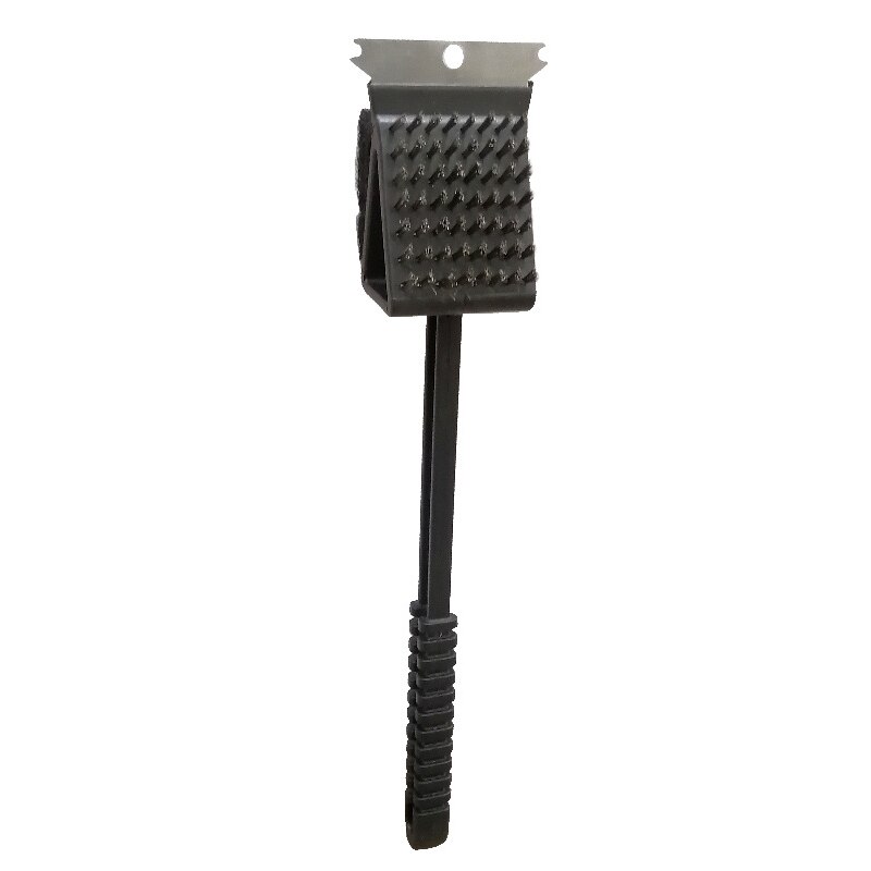 3 in 1 Barbecue Grill Brush With Scraper and Sponge Stainless Steel BBQ Easy Clean Tool Universal Premium Brush BOM666
