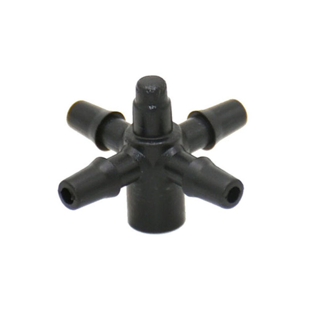 20set Arrow Dropper Connectors 2/4-Way 1/8&quot; Hose Water Splitter For Pressure Compensating Dripper Greenhouse Irrigation System: Red