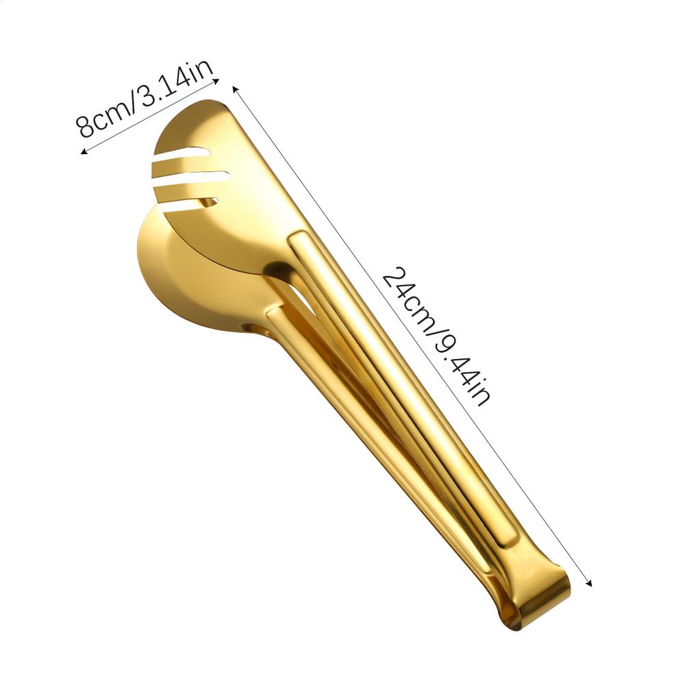 Kitchen Tongs For Cooking Anti-scalding Toast Tongs Food Tongs Clip Scissors Reusable Serving Tongs Food Grade Food Tongs For: Orange