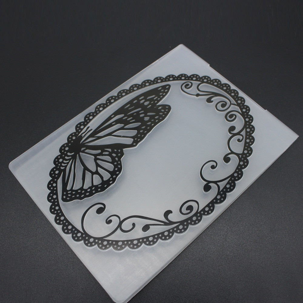 Plastic Template Craft Card Making Paper Cards 1Pcs Photo Album Wedding Decoration Scrapbooking Embossing Folder
