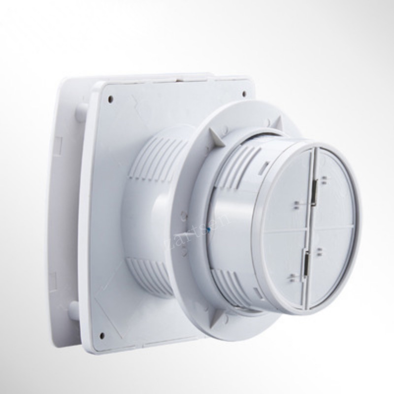 4 In Line Air Blower Ventilator 220V Low Noise Bathroom Ventilation Fan Hotel Wall Fan Silent Extractor Exhaust Fan for Kitchen
