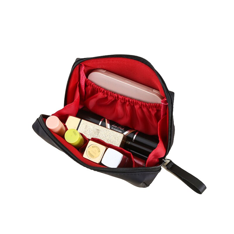 Eenvoudige Effen Kleur Cosmetische Tas Voor Vrouwen 2022 Make-Up Tas Pouch Toilettas Waterproof Make Up Portemonnees Case