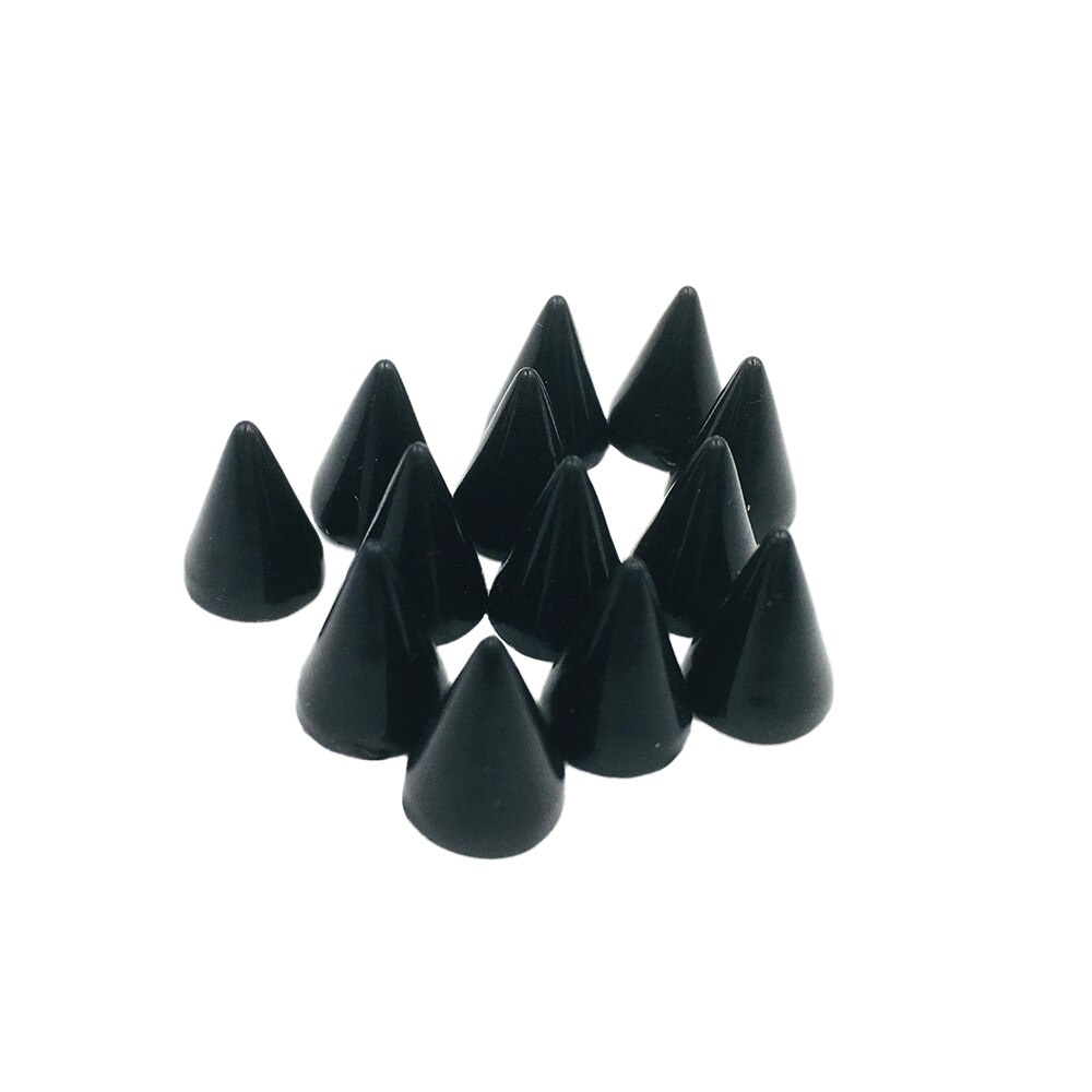 100-sets-7x10mm-geschilderd-black-cone-spots-metal-studs-spikes