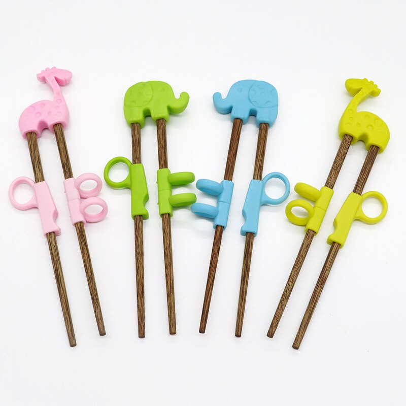 PandaEar Kinderen Kinderen Volwassen Training Eetstokjes (2 Pack