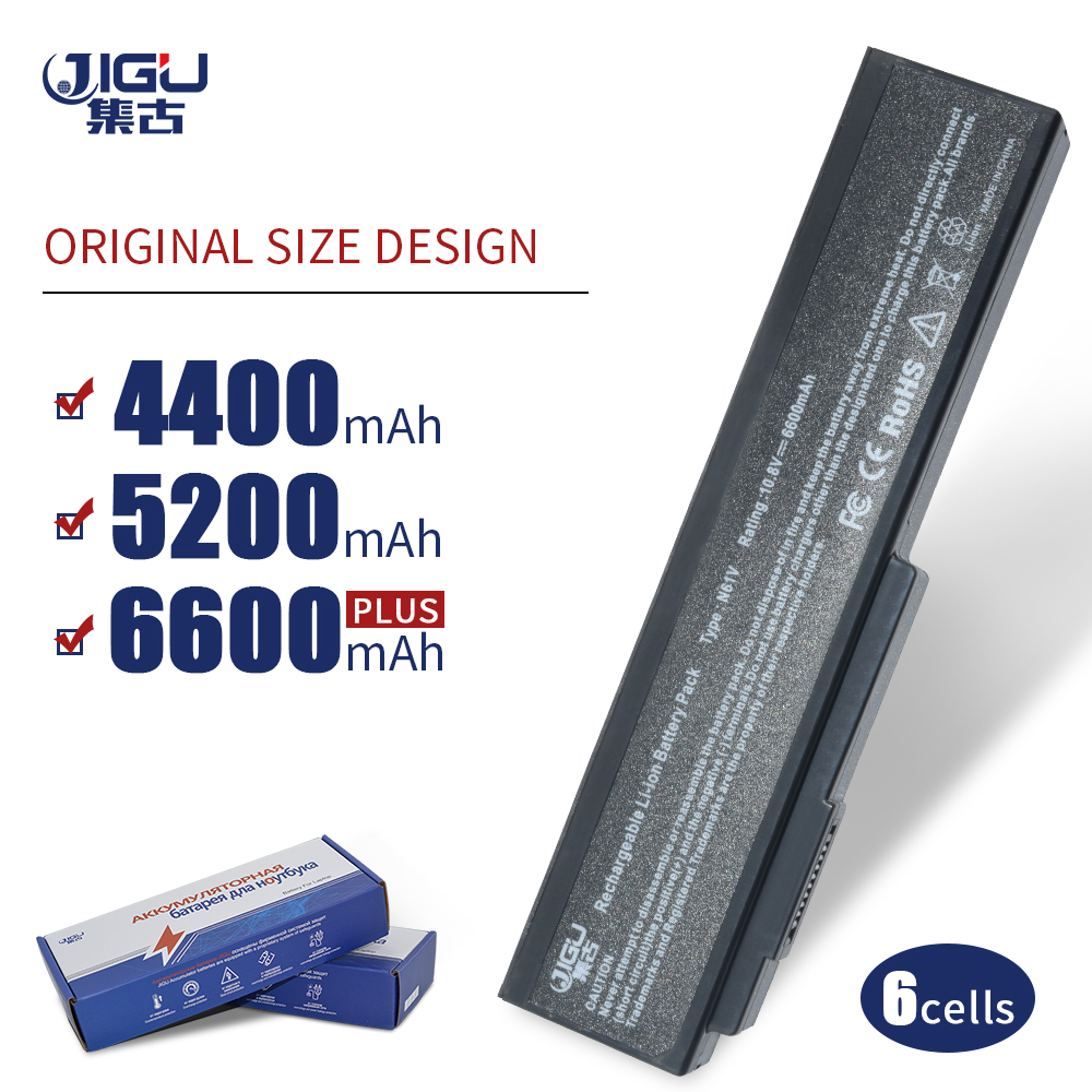 JIGU batería del ordenador portátil para Asus N61 N61J N61Jq N61V N61Vg N61Ja N61JV N53 M50 M50s N53S A32-M50 A32-N61 A32-X64 A33-M50