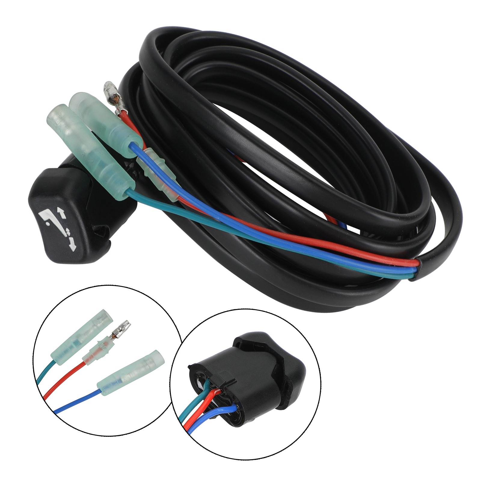 Areyourshop Trim & Tilt Schakelaar Assemby Fit Voor Yamaha 704-82563-41-00 704-82563-42-00 Boot Onderdelen