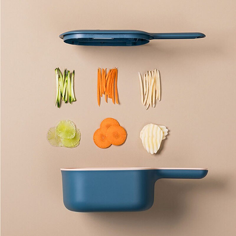 Multifunctionele Groente Snijden Artefact Slicer Schaven En Chippen Chips Huishoudelijke Shredder Keuken Tool