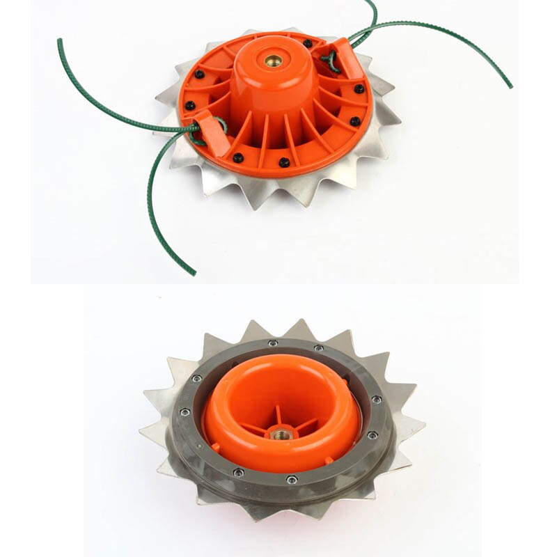 Accesorios de doble cabeza recortadora de césped herramienta para jardinería