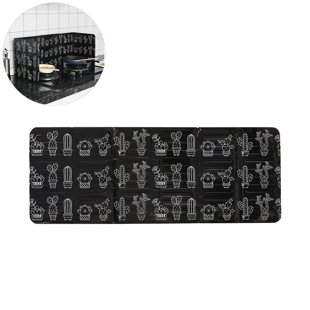 Vouwen Olie Ploetert Shield Splashproof Panelen Gasfornuis Shield Voor Keuken. Aluminiumfolie Olie Voor Keuken Kookgerei Onderdelen