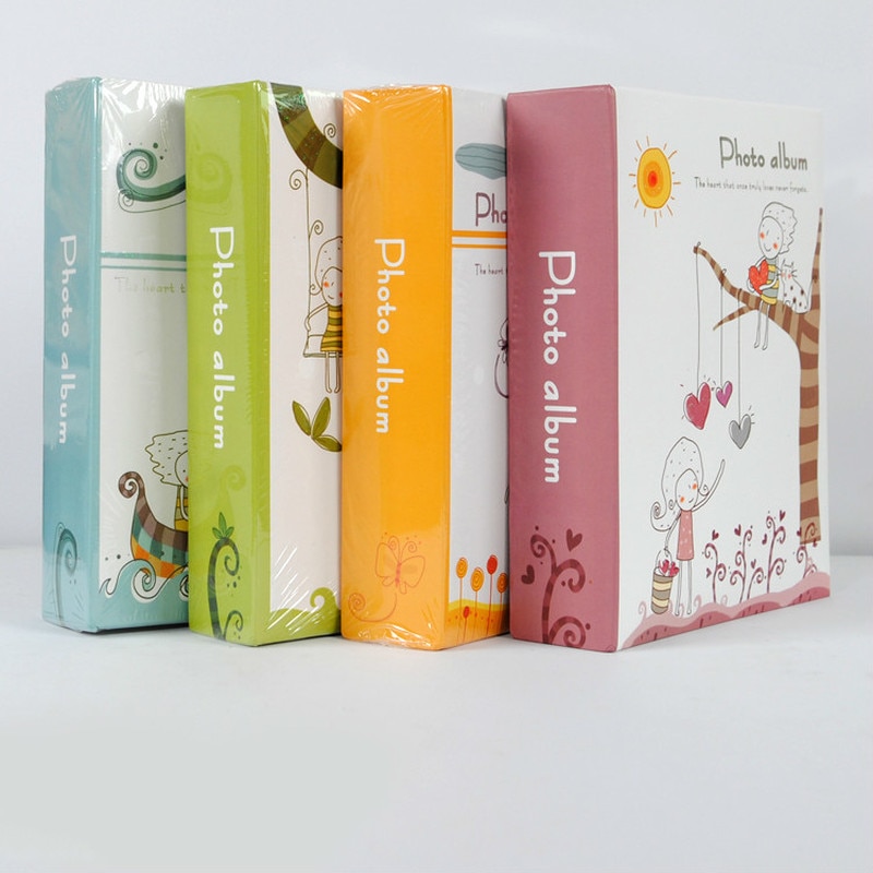 200 Sheets Season Photo Album Scrapbook Interleaf Type Classical 6 Inch Sping Paper Photo Album WY80506
