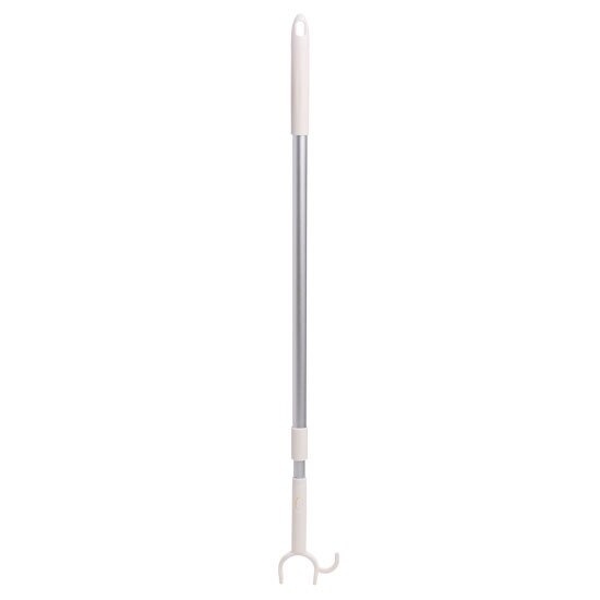 vanzlife Telescopic washing pole crotch laundry fork hanging garment lever clothes drying picking clothes support clothes rods: White