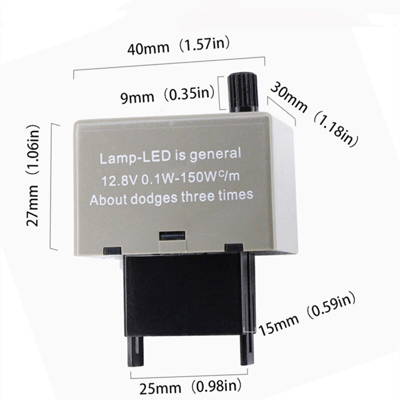 8-Pin LM449 81980-50030 066500-4650 Electronic LED Flasher Assy Relay Fix Compatible With Toyota LED Turn Signal Light Bulbs