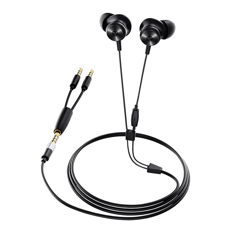 Bluedio Li Bedrade Oortelefoon Sport Oordopjes Bedrade Headset Met Y-Vorm Draad Ingebouwde Microfoon Voor Telefoon Computer laptop: Default Title