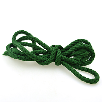 Corde en fibre de polyester, haute résistance, 4mm, 30 couleurs, pour bricolage, fait à la main, accessoires pour la maison, projets artisanaux,: green 201
