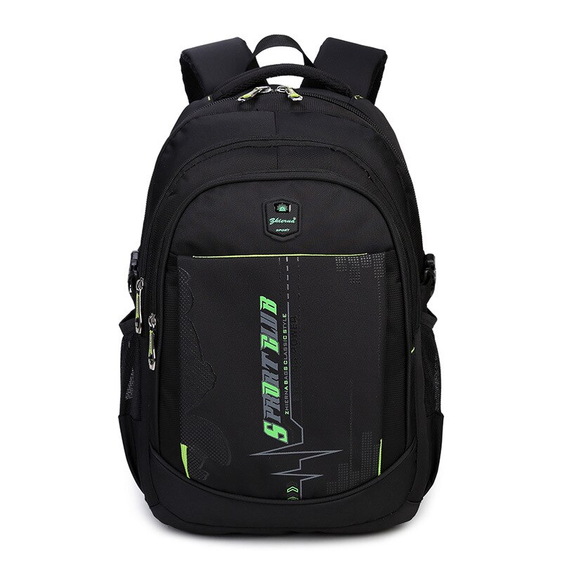 Oxford Brand Men Backpack Light Comfort Backpack for 15.6 inch Laptop Breathable Rucksack Students School Bag: Green