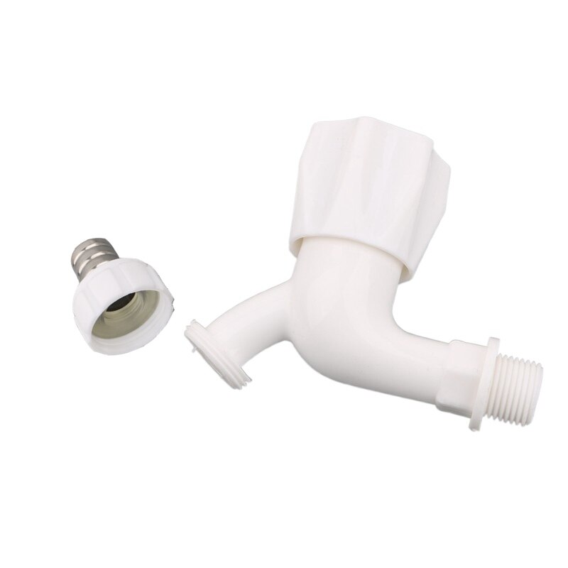 1pc 1/2" Male Thread PP Faucet Kitchen Plastic Water Tap 1/2 inch Slanted Bibcocks Plumbing Faucets Garden Connector