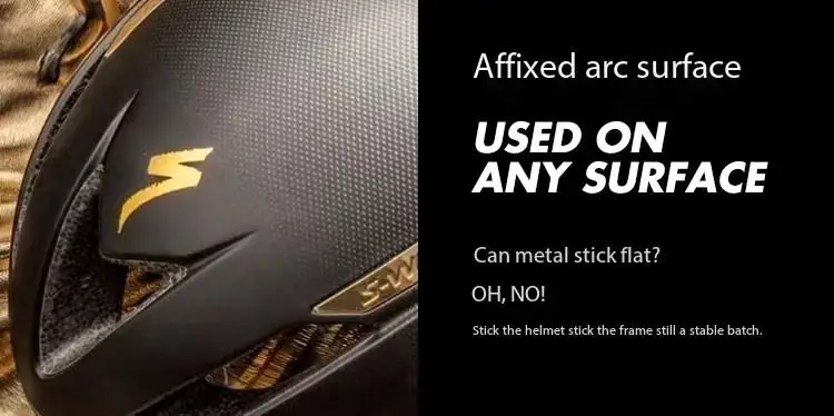 Pegatinas para bicicleta, calcomanía, insignia de Metal, pegatina para bicicleta, etiqueta para cabeza de aleación de aluminio, accesorios creativos para ciclismo MTB BMX