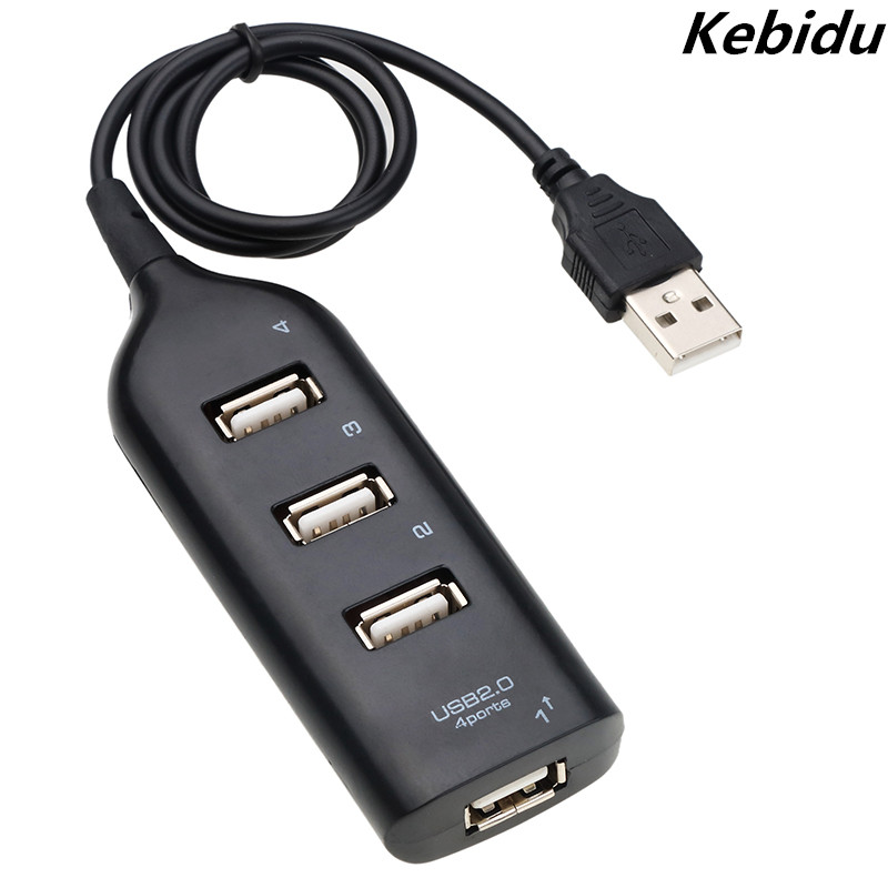 Kebidu Hoge Snelheid Micro Mini 3 Poorten 2.0 Usb Hub Splitter Adapter Voor Laptop Pc Notebook Ontvanger Computer Accessoires