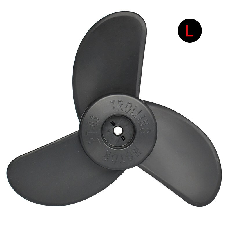 Motor Boat Propellers Electric Engine Outboard Electric Trolling Motor Outboard Propeller: L 3Vanes