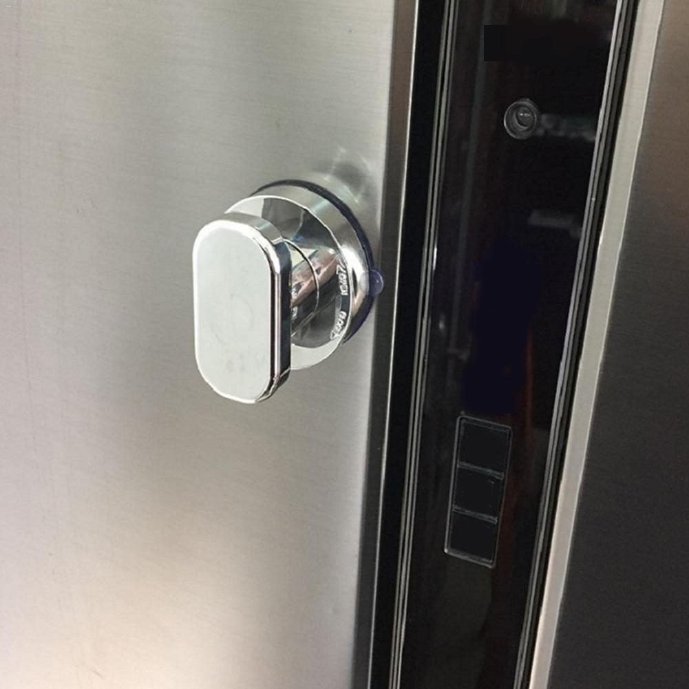 Super Zuig Glas Deurklink Gratis Ponsen Schuifdeur Ladeblok Keuken Zuignap Handvat Pull Knop Meubels