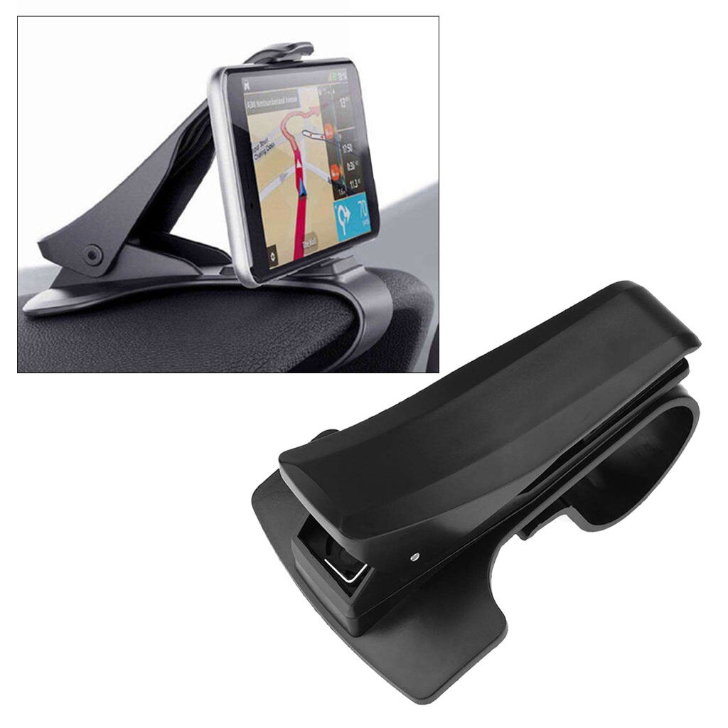 3.0-6.5" Screen Car GPS Holder Clamp Clip Hub Navigation Cradle Bracket Mount