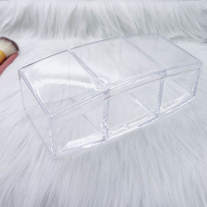 Transparante make-up organizer acryl cosmetische lippenstift opbergdoos wenkbrauwpotloodhouder make-up kwasten organizer