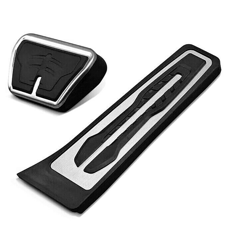 För bmw 5- serie  g30 g31 rostfritt stål bilacceleratorpedal bromspedaler täcker vilopedaler