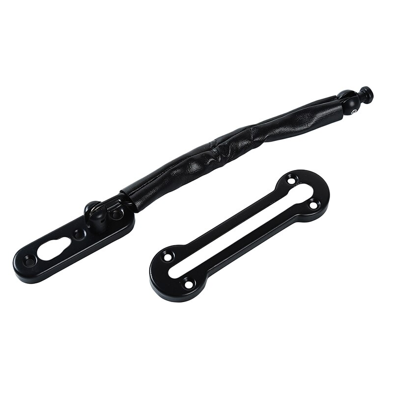 Thicken Anti-theft Chain Stainless Steel Door Bolt Door Chain Buckle Bolt Home Safety Door Lock Hotel Security Guard Bolt: black
