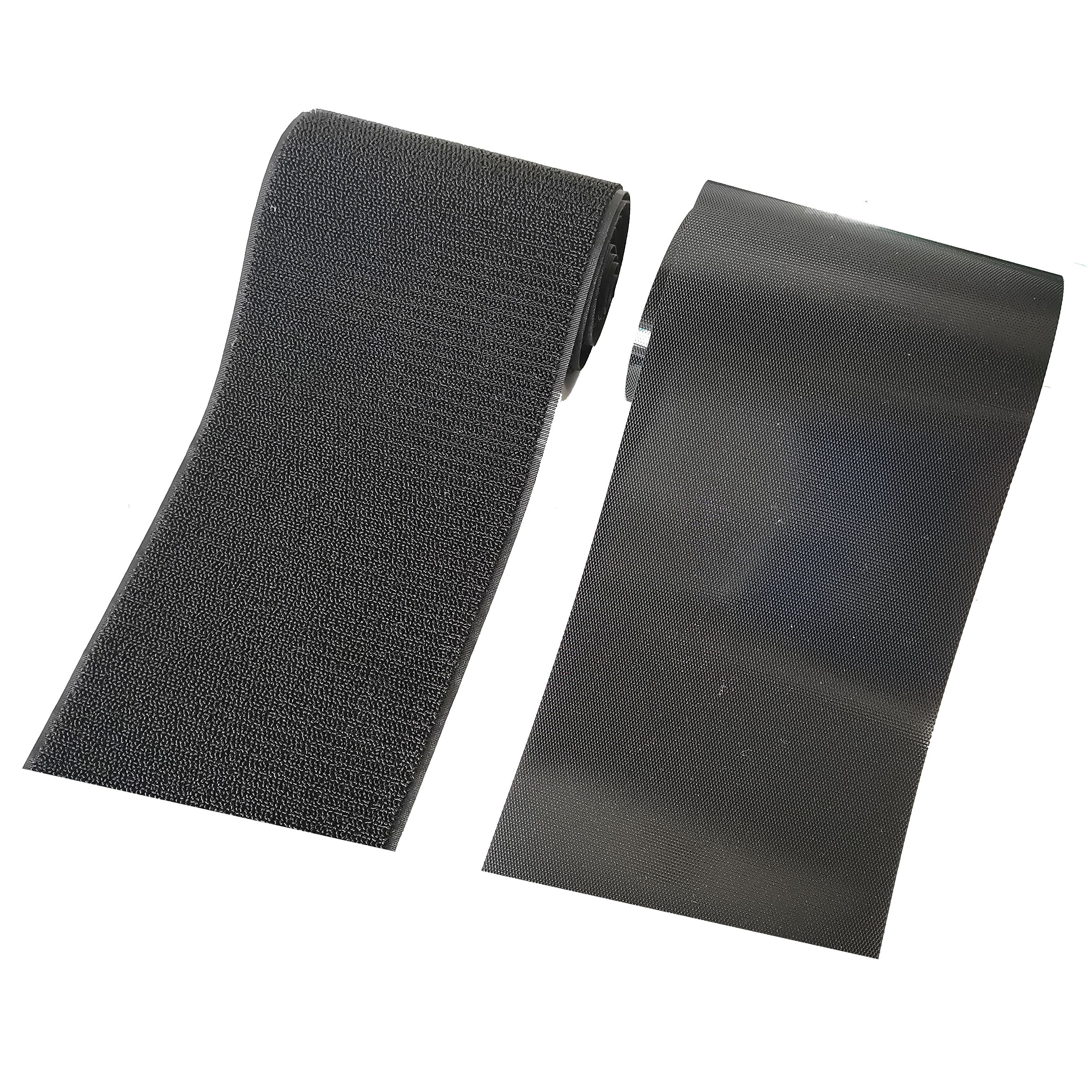 1 Meter Black Fastener Tape Hook and Loop Tape Cable Ties DIY Crafts Sewing Accessory 20/25/30/38/50/100mm